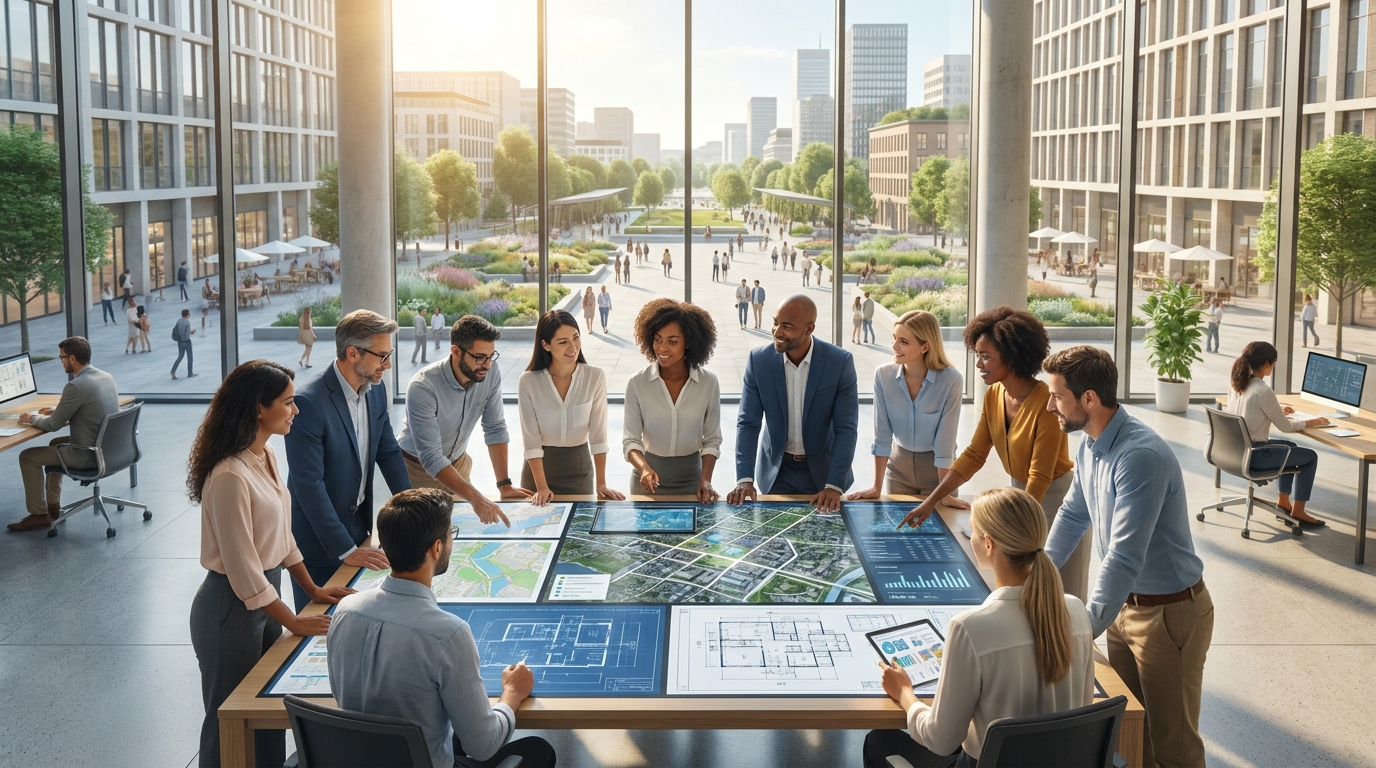 visueller-eyecatcher: Erklärseite im Marketing-Bereich Grundlagen: Der Auftrag der Stadtkommunikation — was kommunale Kommunikation leisten muss.